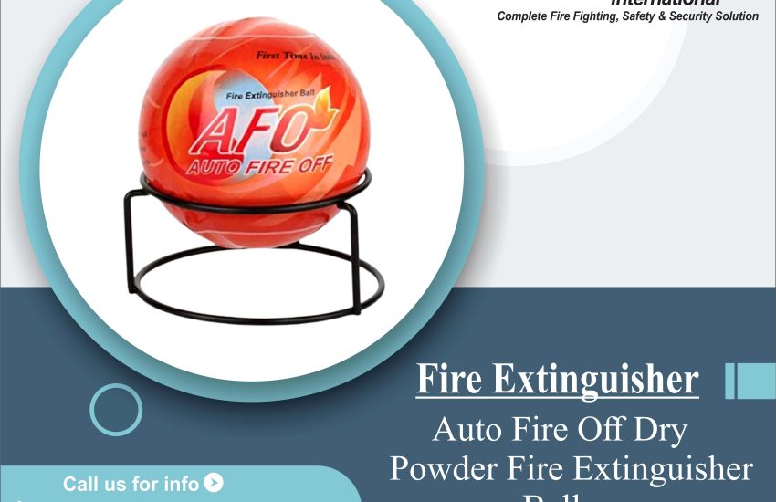 Auto Fire Off Dry Powder Fire Extinguisher Ball