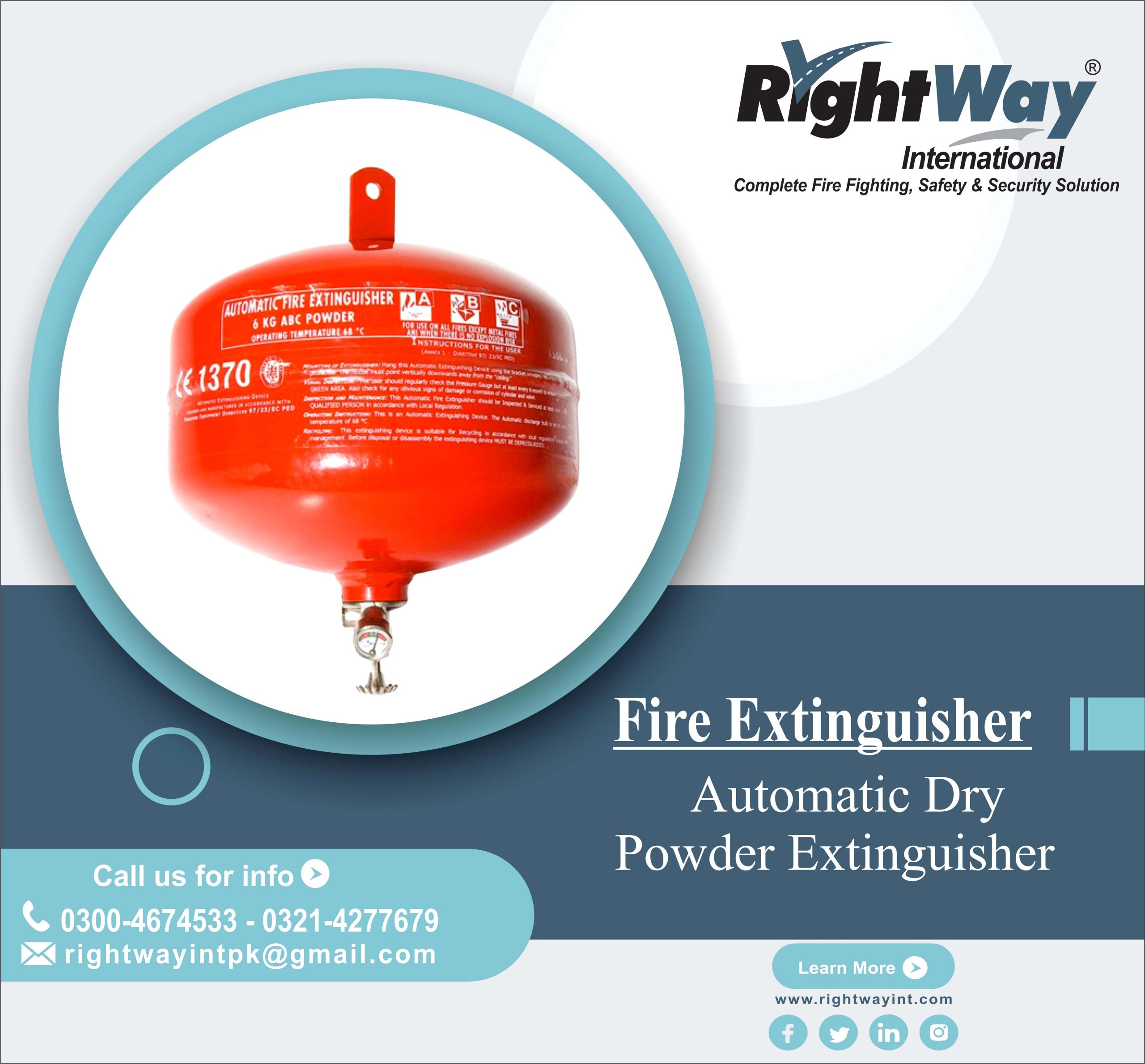 Automatic Dry Powder Extinguisher