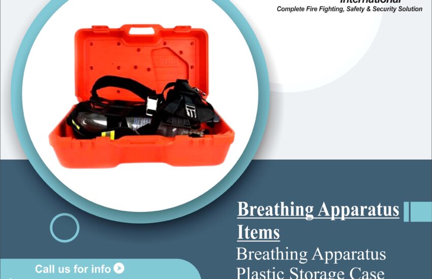 Breathing Apparatus Plastic Storage Case