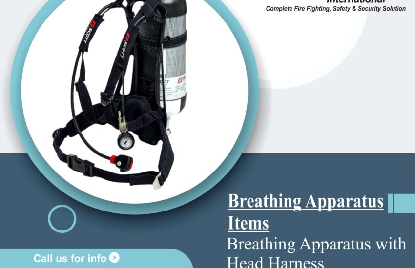 Breathing Apparatus with Head Harness