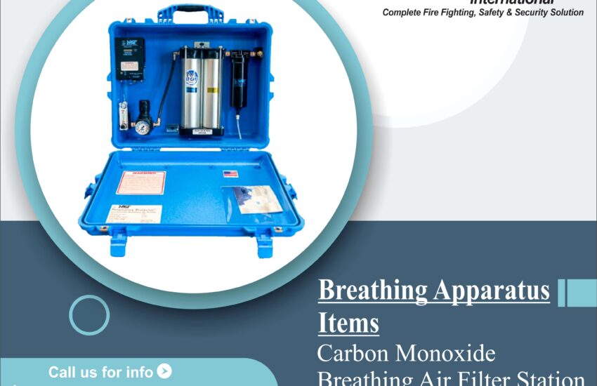 Carbon Monoxide Breathing Air Filter Station