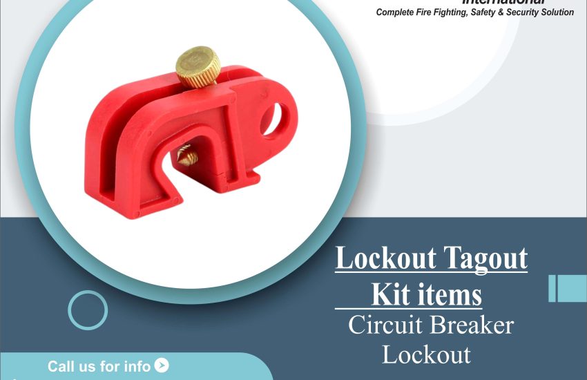 Circuit Breaker Lockout with Handle