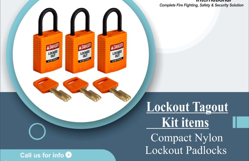 Compact Nylon Lockout Padlocks