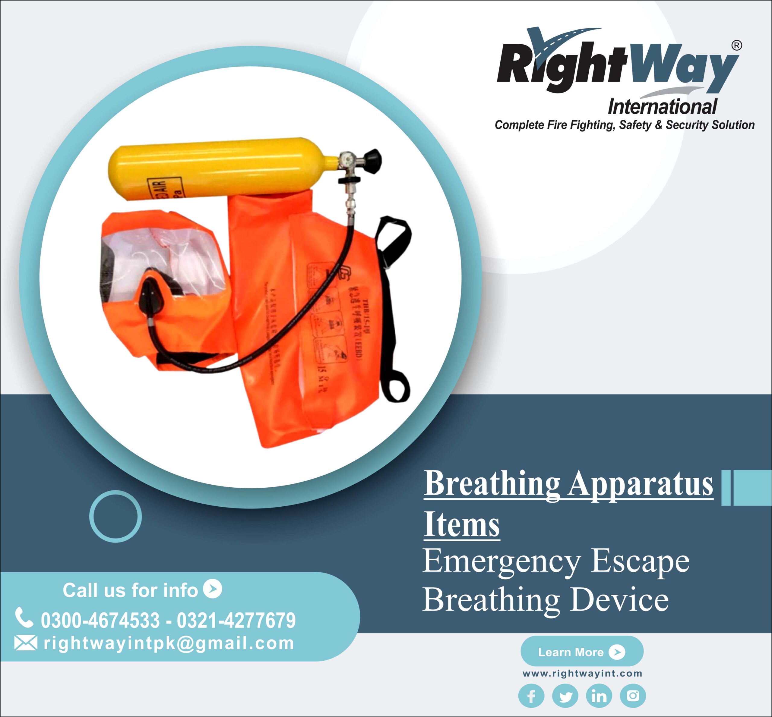 Emergency Escape Breathing Device (EEBD)