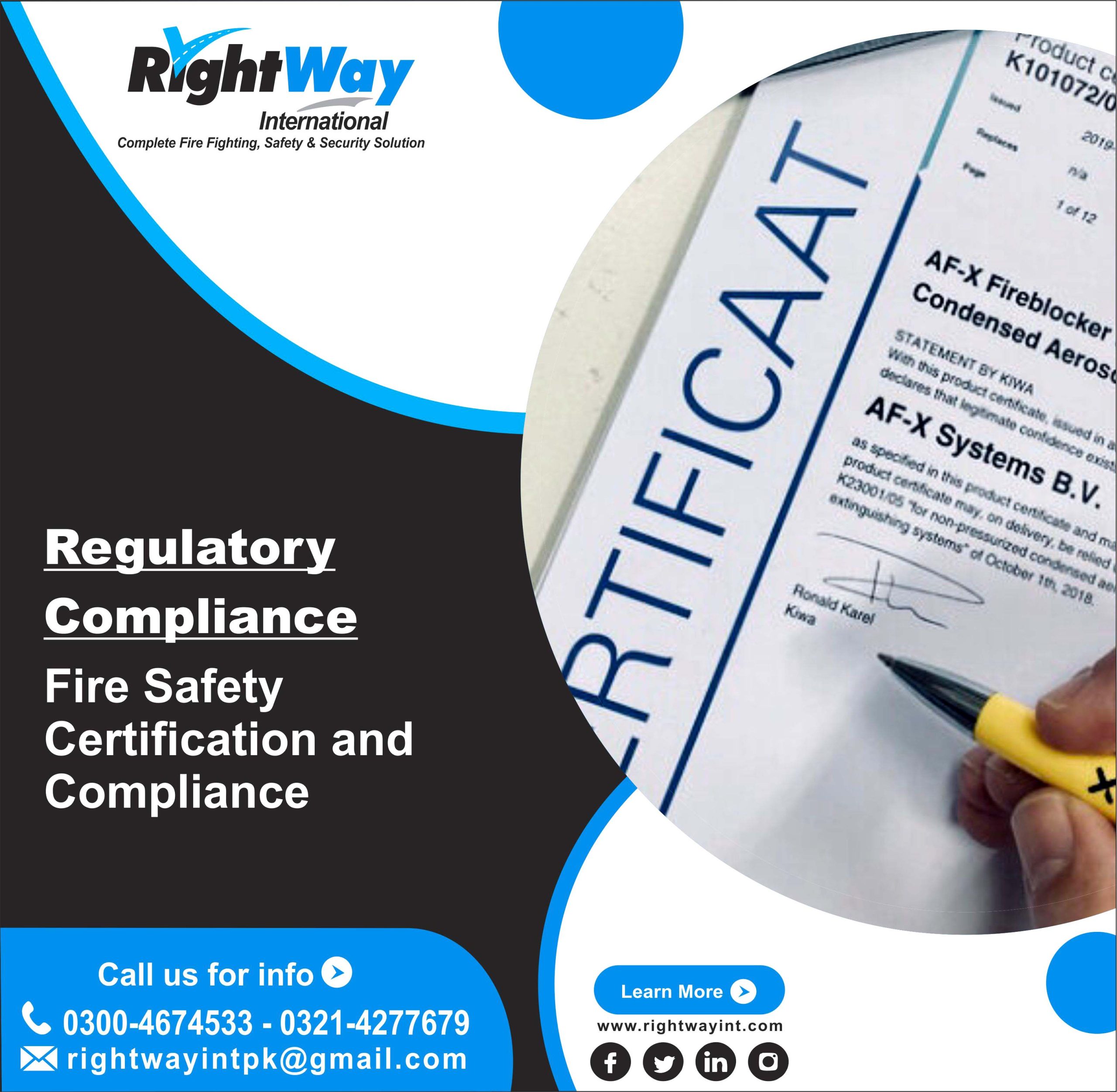 Fire Safety Certification and Compliance