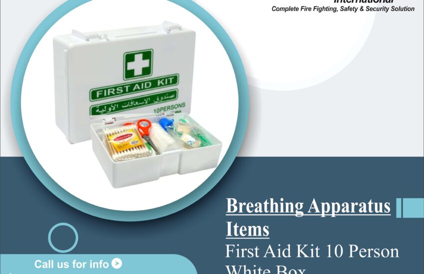 First Aid Kit 10 Person White Box