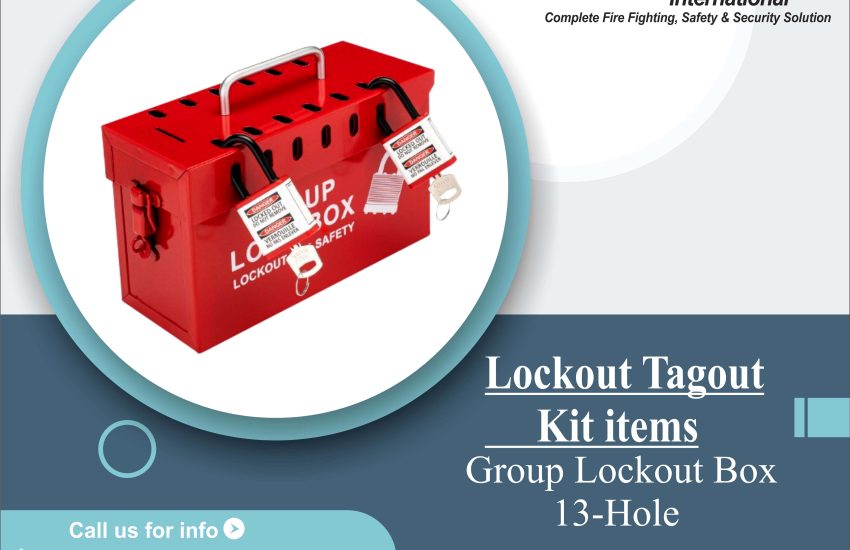 Group Lockout Box 13-Hole