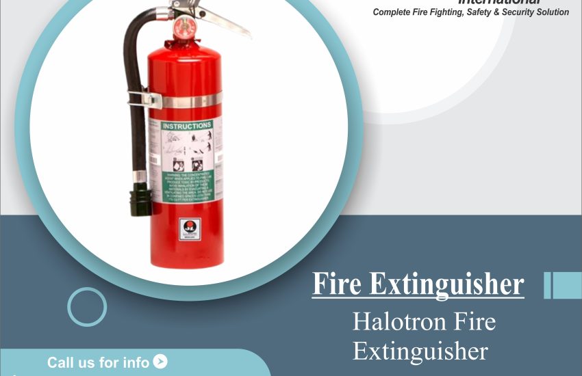 Halotron Fire Extinguisher Portable Handheld
