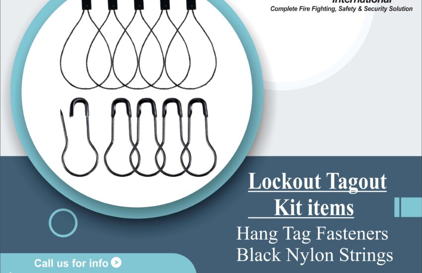 Hang Tag Fasteners Black Nylon Strings