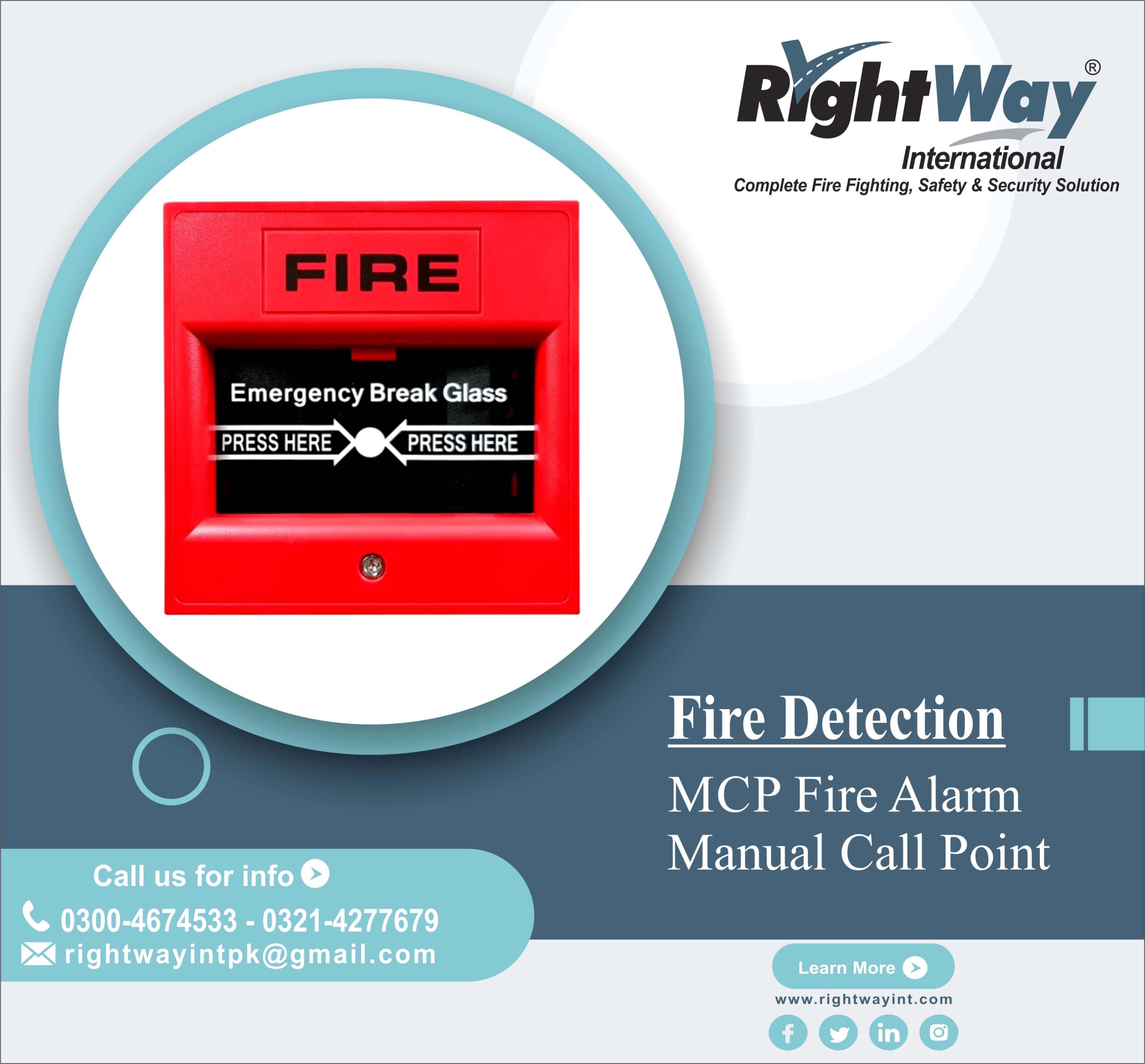 MCP Fire Alarm Manual Call Point