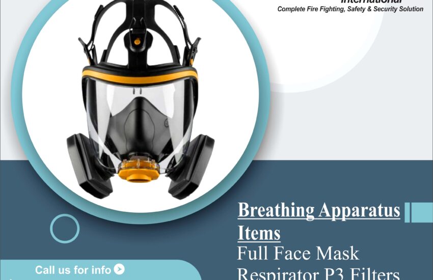 Reusable Full Face Mask Respirator P3 Filters