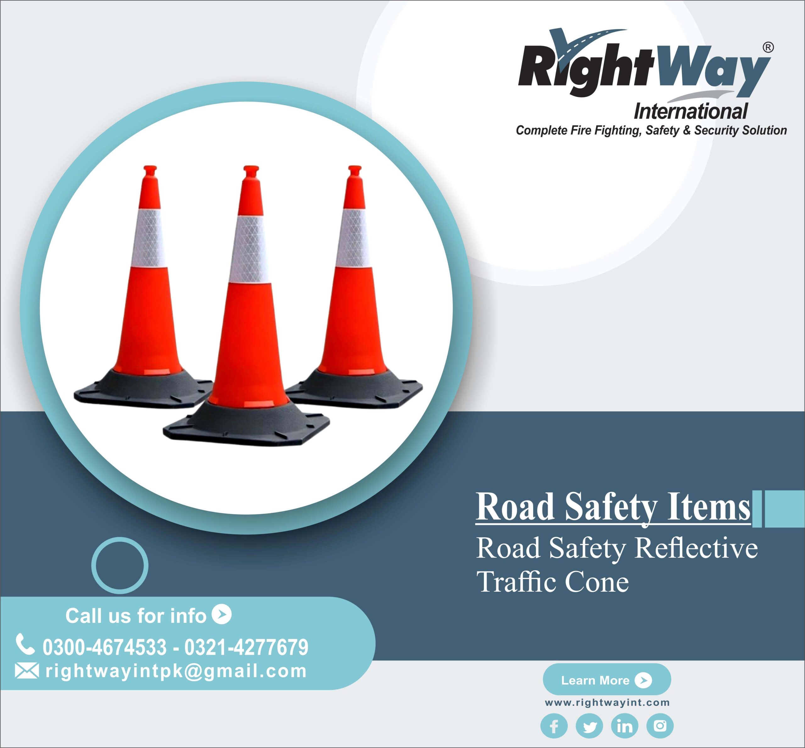 Road Safety Reflective Traffic Cone