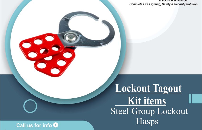 Steel Group Lockout Hasps