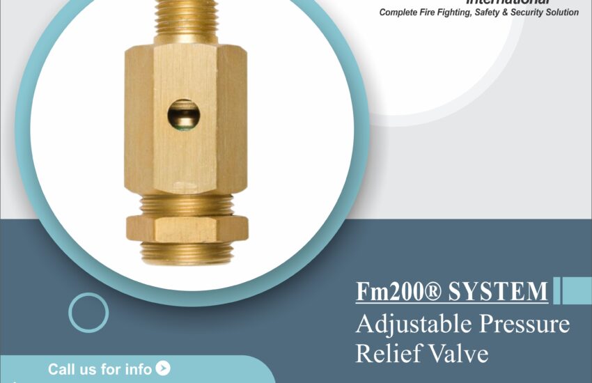 Adjustable Pressure Relief Valve