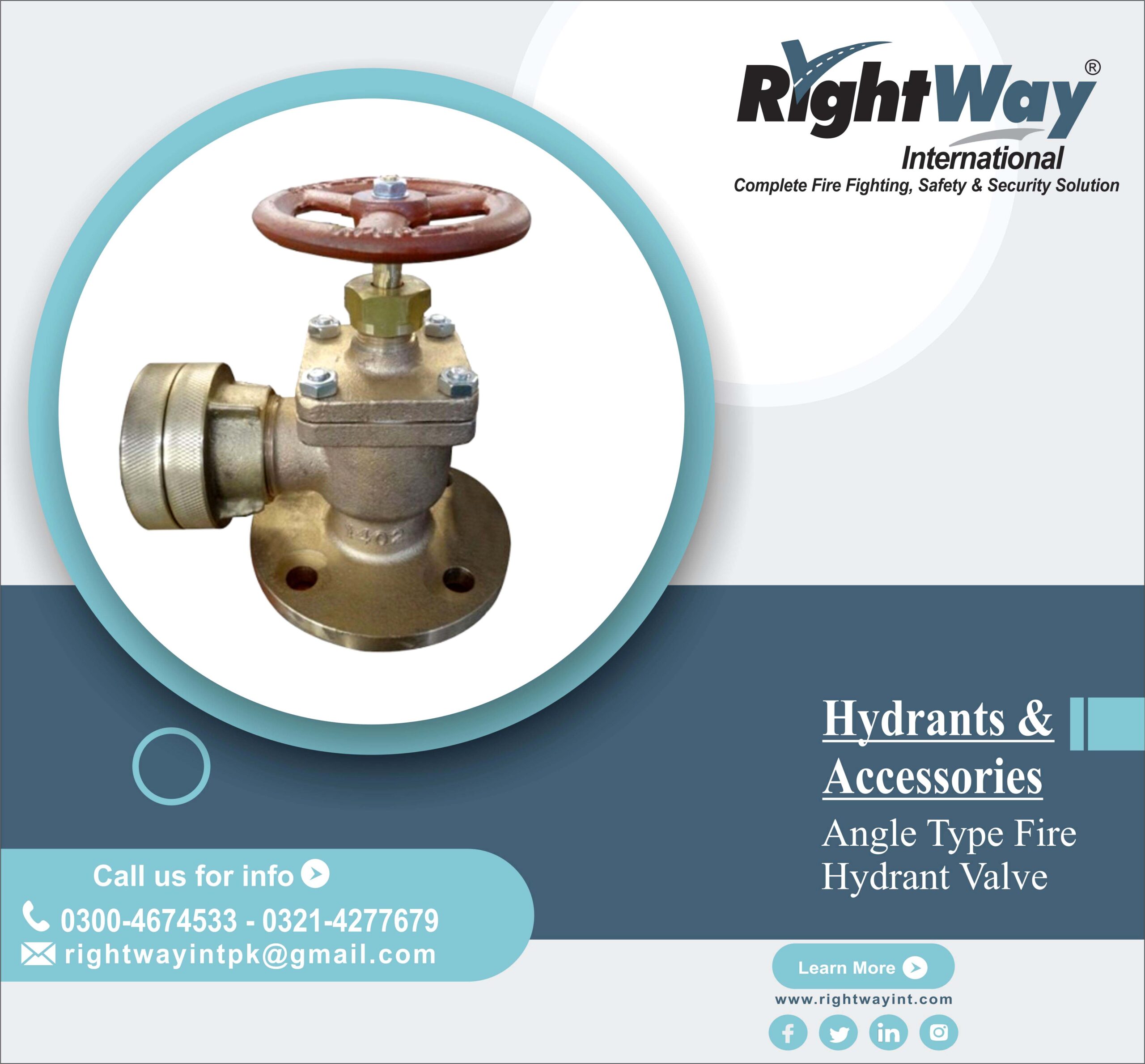 Angle Type Fire Hydrant Valve