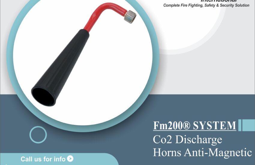 CO2 Discharge Horns Anti-Magnetic