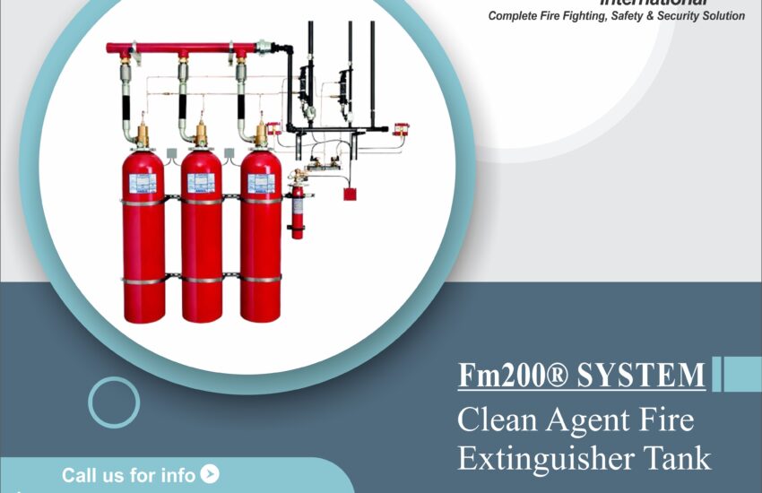 Clean Agent Fire Extinguisher Tank