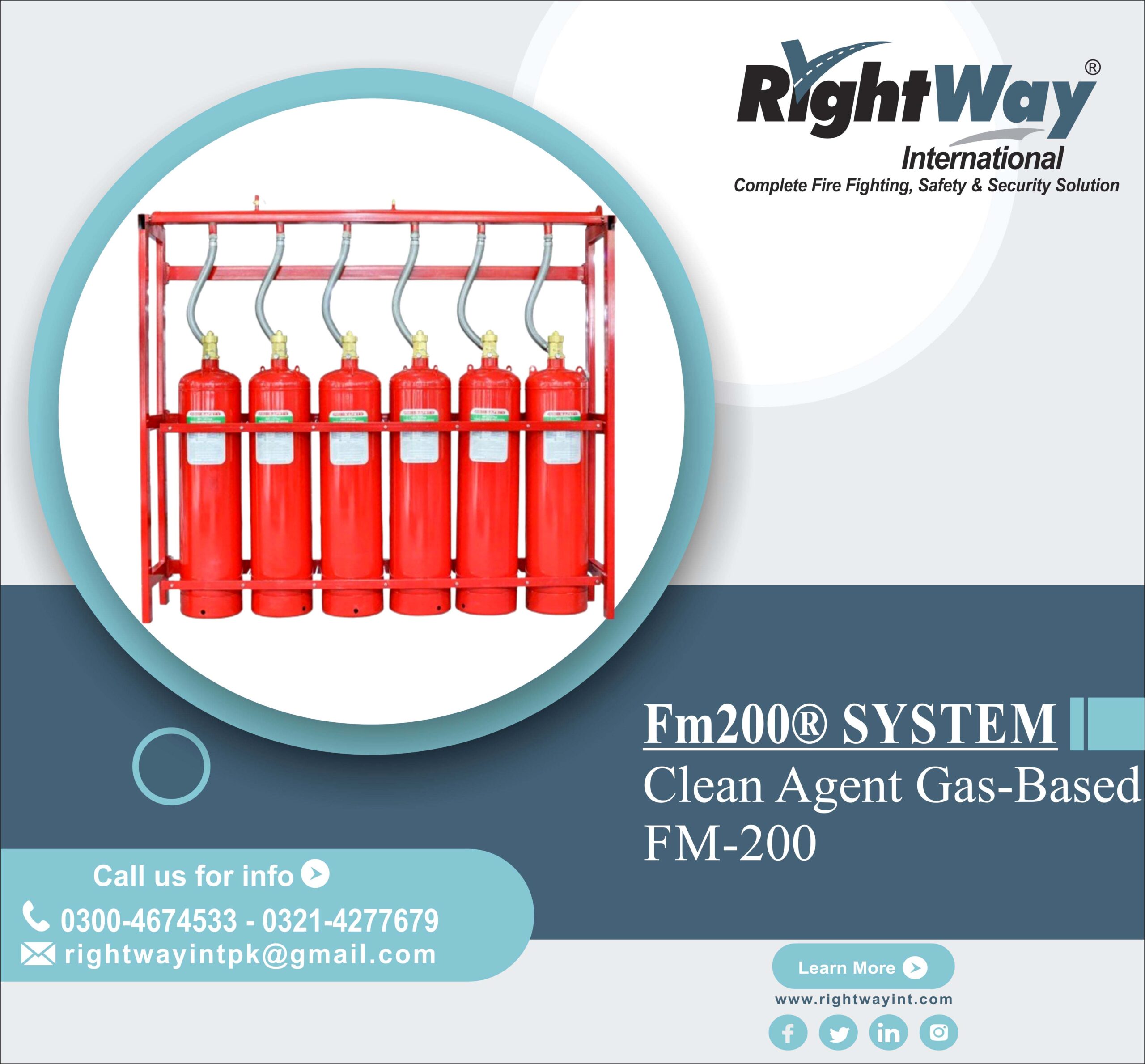 Clean Agent Gas-Based FM-200