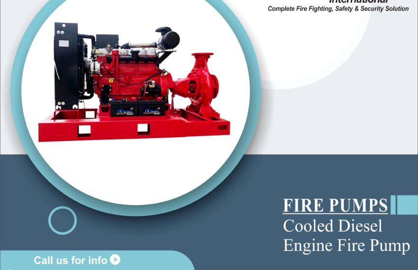 Cooled Diesel Engine Fire Pump
