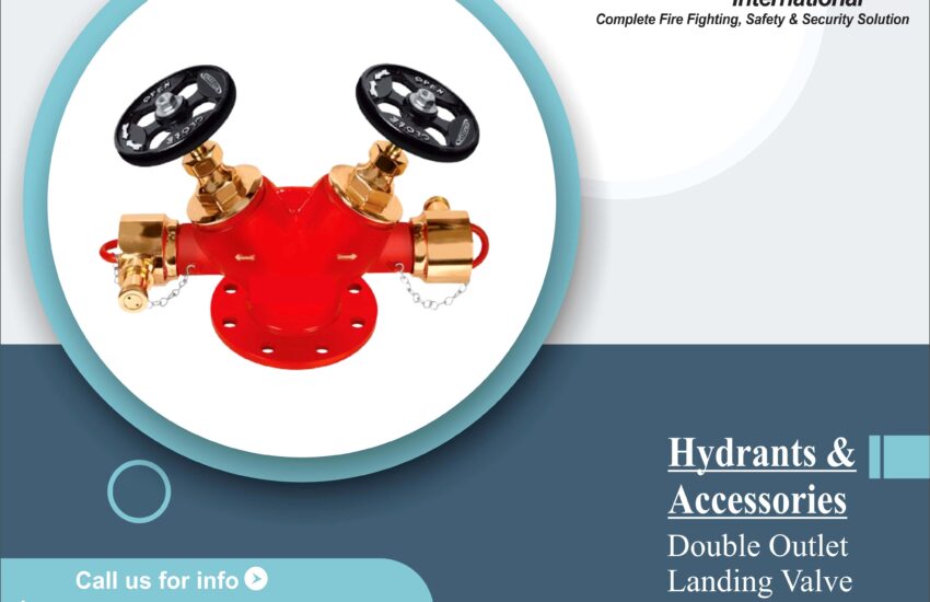 Double Outlet Landing Valve