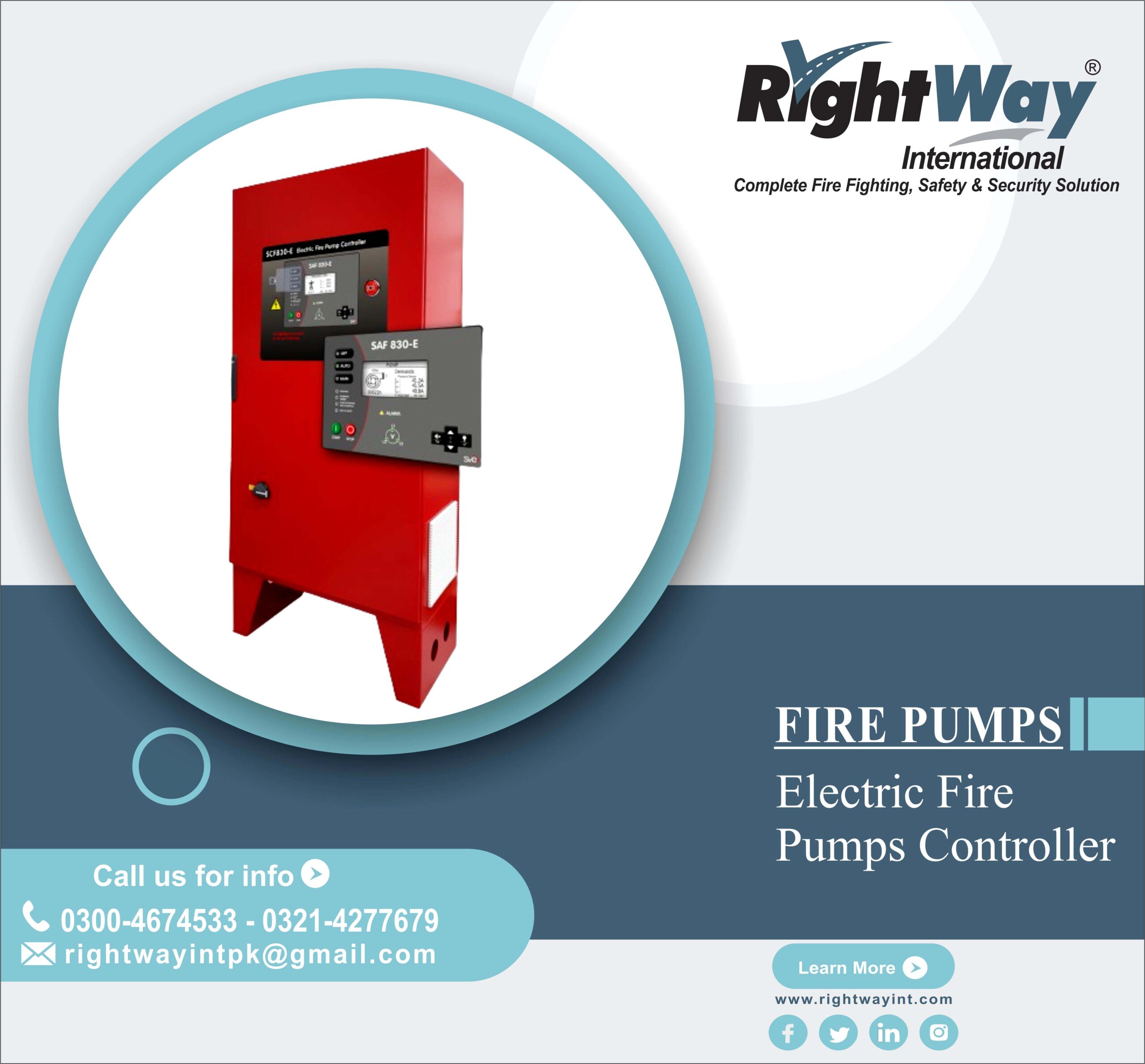 Electric Fire Pumps Controller