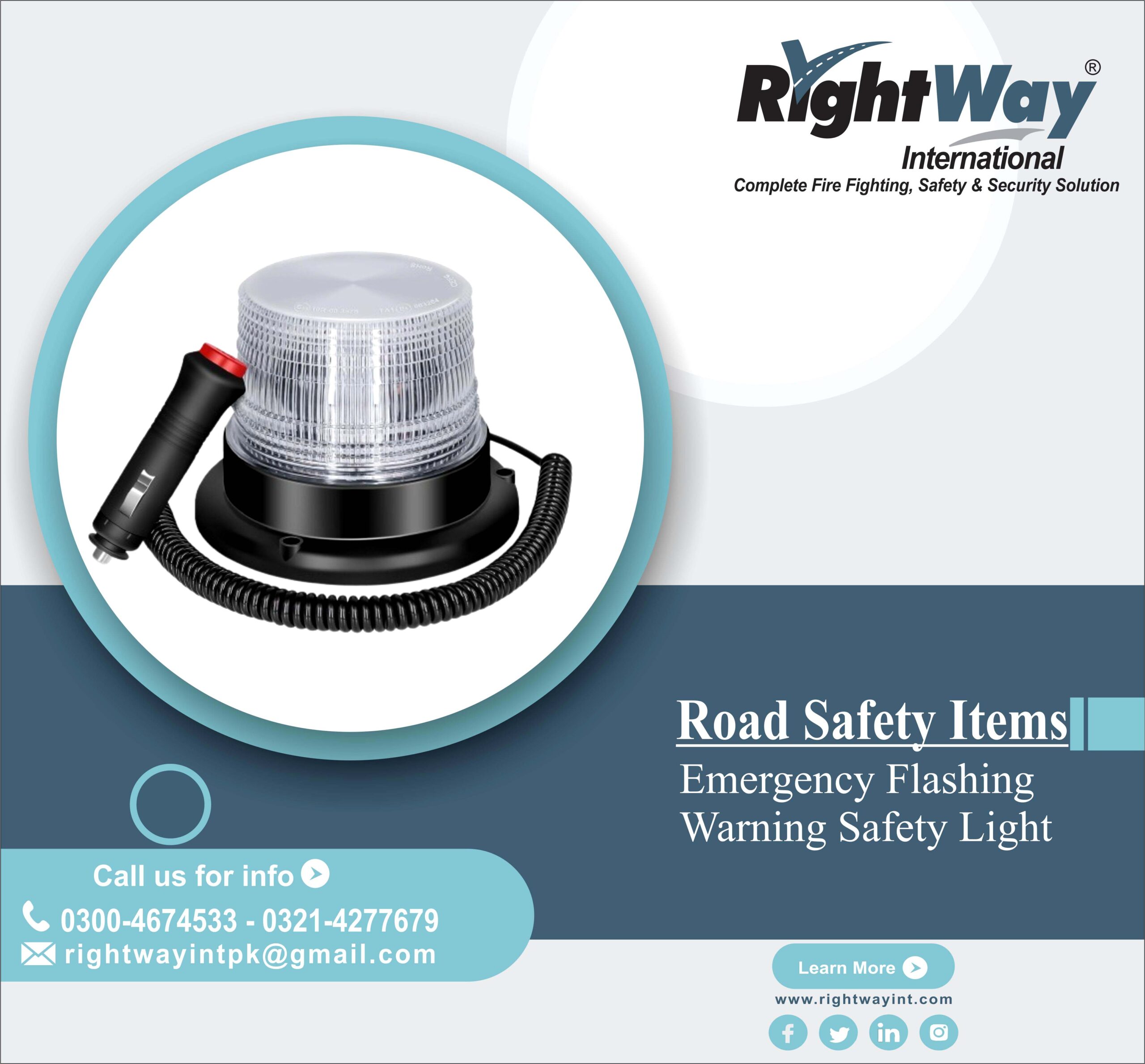 Emergency Flashing Warning Safety Light
