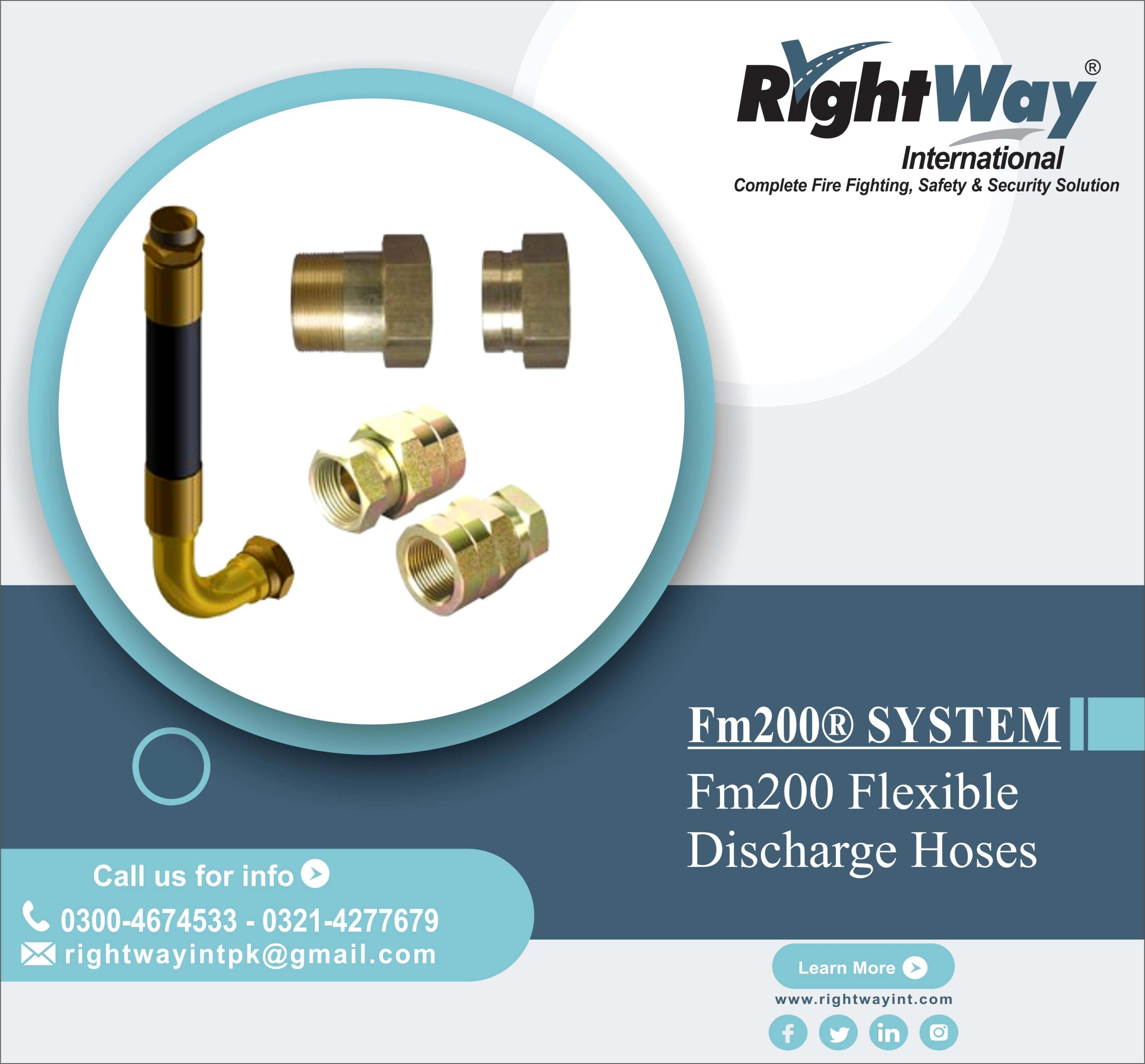 FM200 Flexible Discharge Hoses