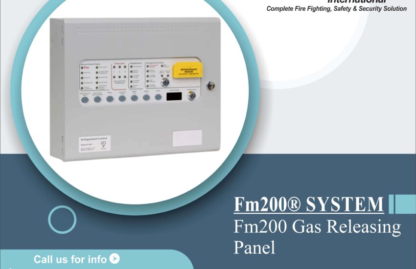FM200 Gas Releasing Panel
