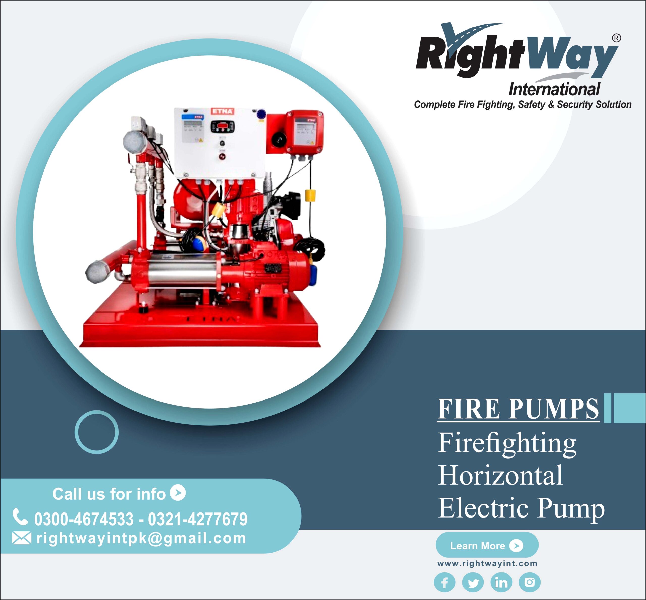 Firefighting Horizontal Electric Pump