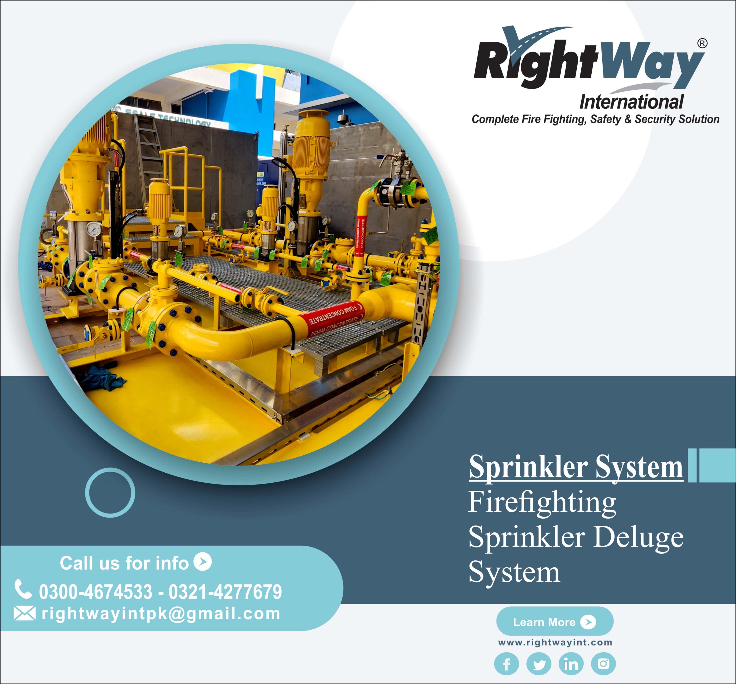 Firefighting Sprinkler Deluge System