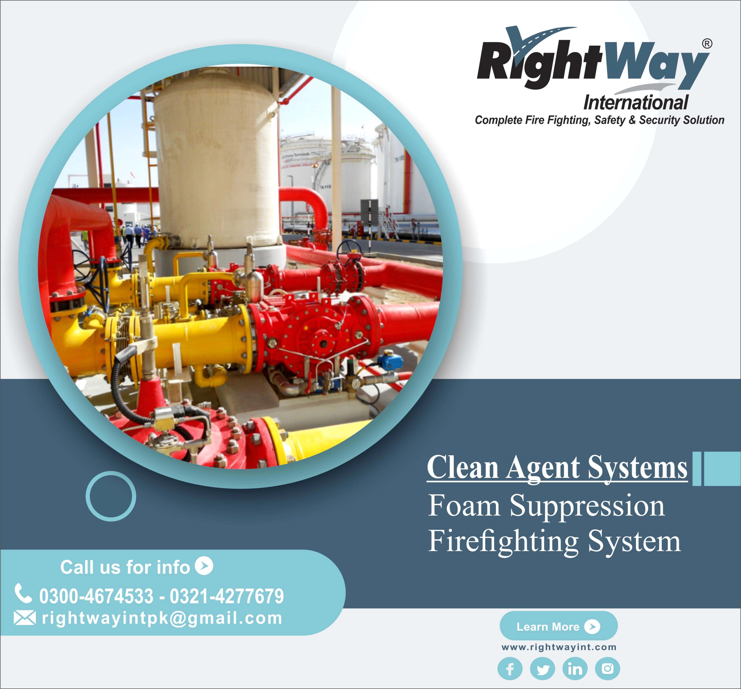 Foam Suppression Firefighting System