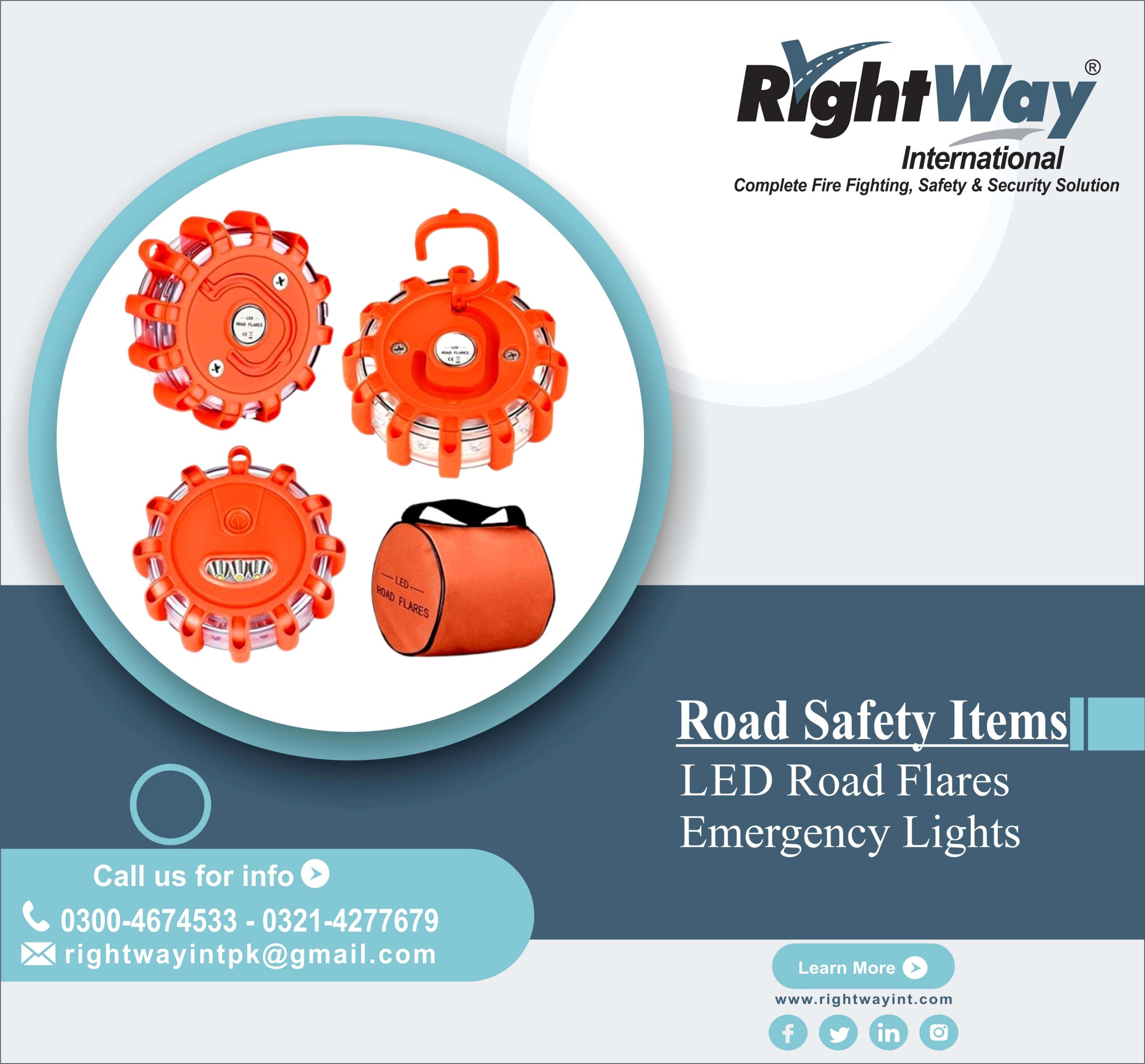 LED Road Flares Emergency Lights