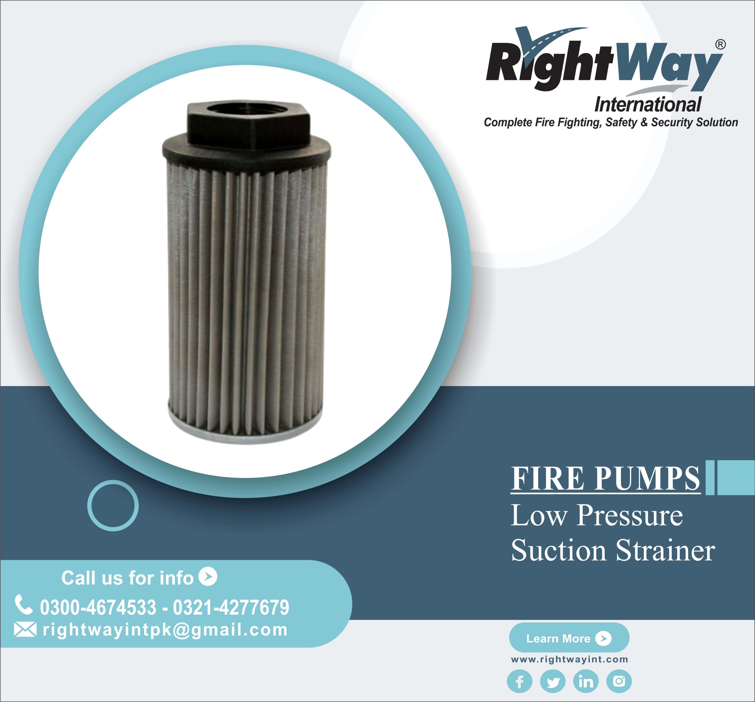Low Pressure Suction Strainer