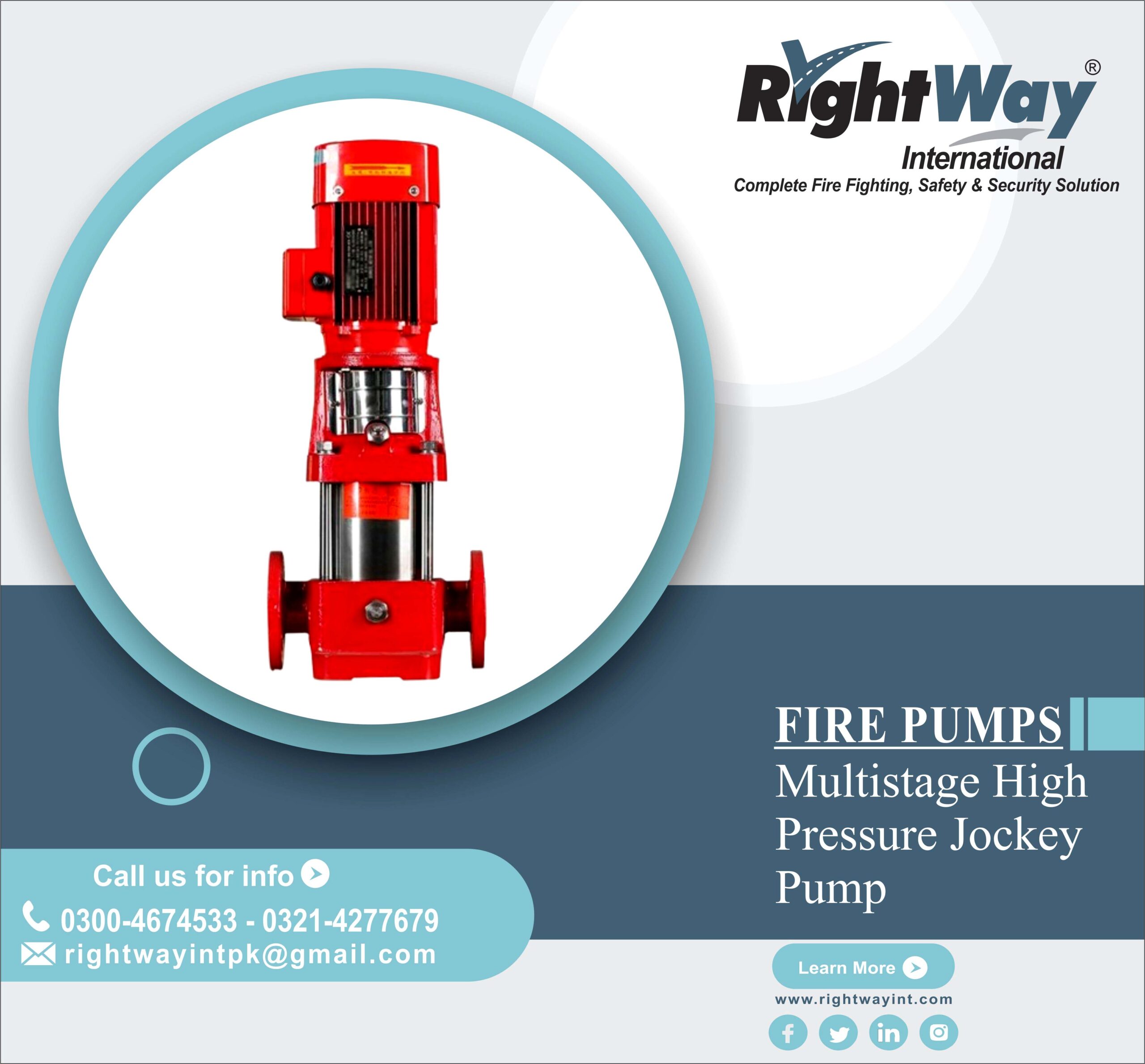 Multistage High Pressure Jockey Pump