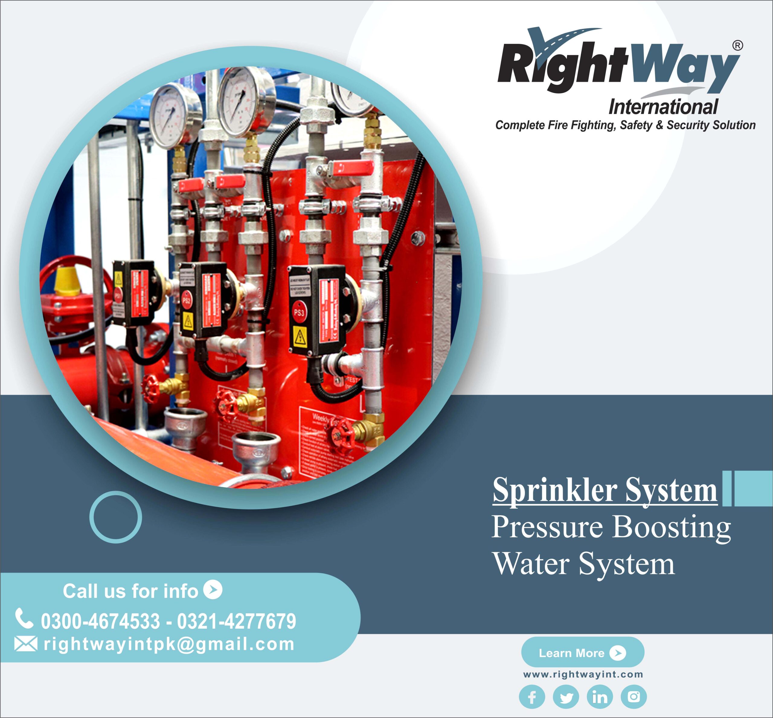 Pressure Boosting Water System