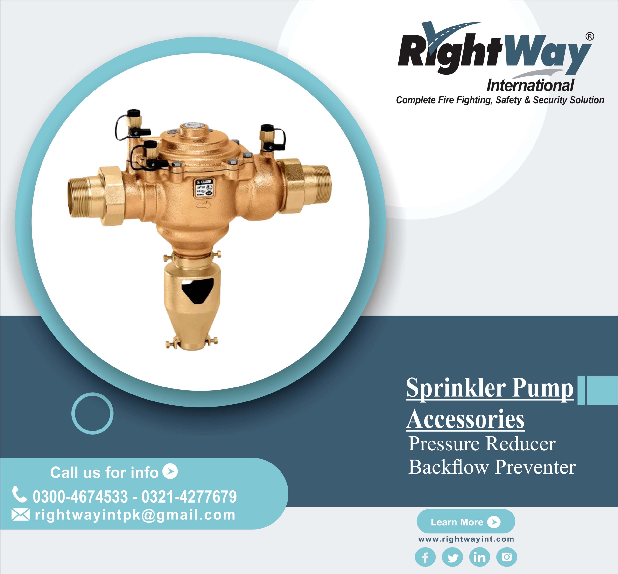 Pressure Reducer Backflow Preventer