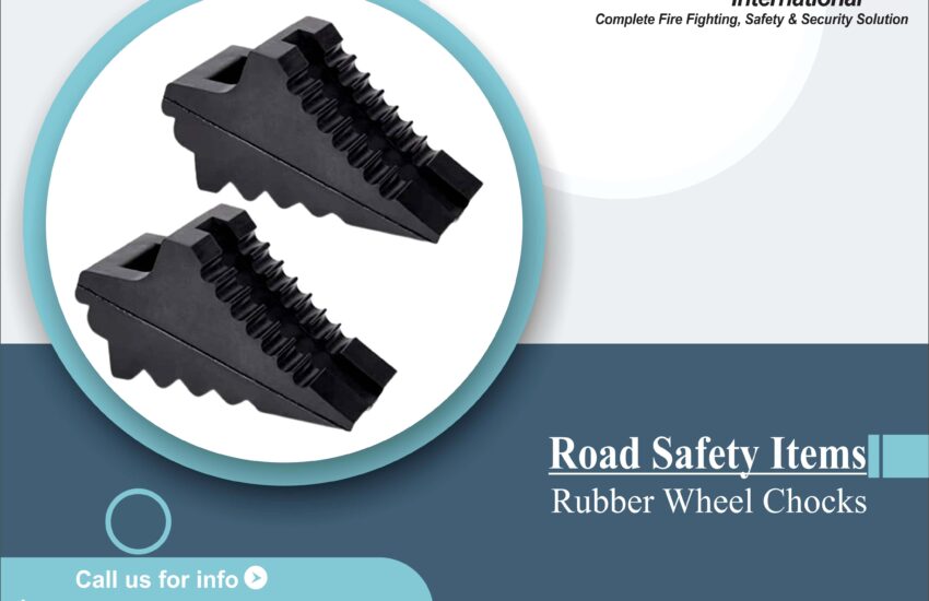 Heavy Duty Rubber Wheel Chocks