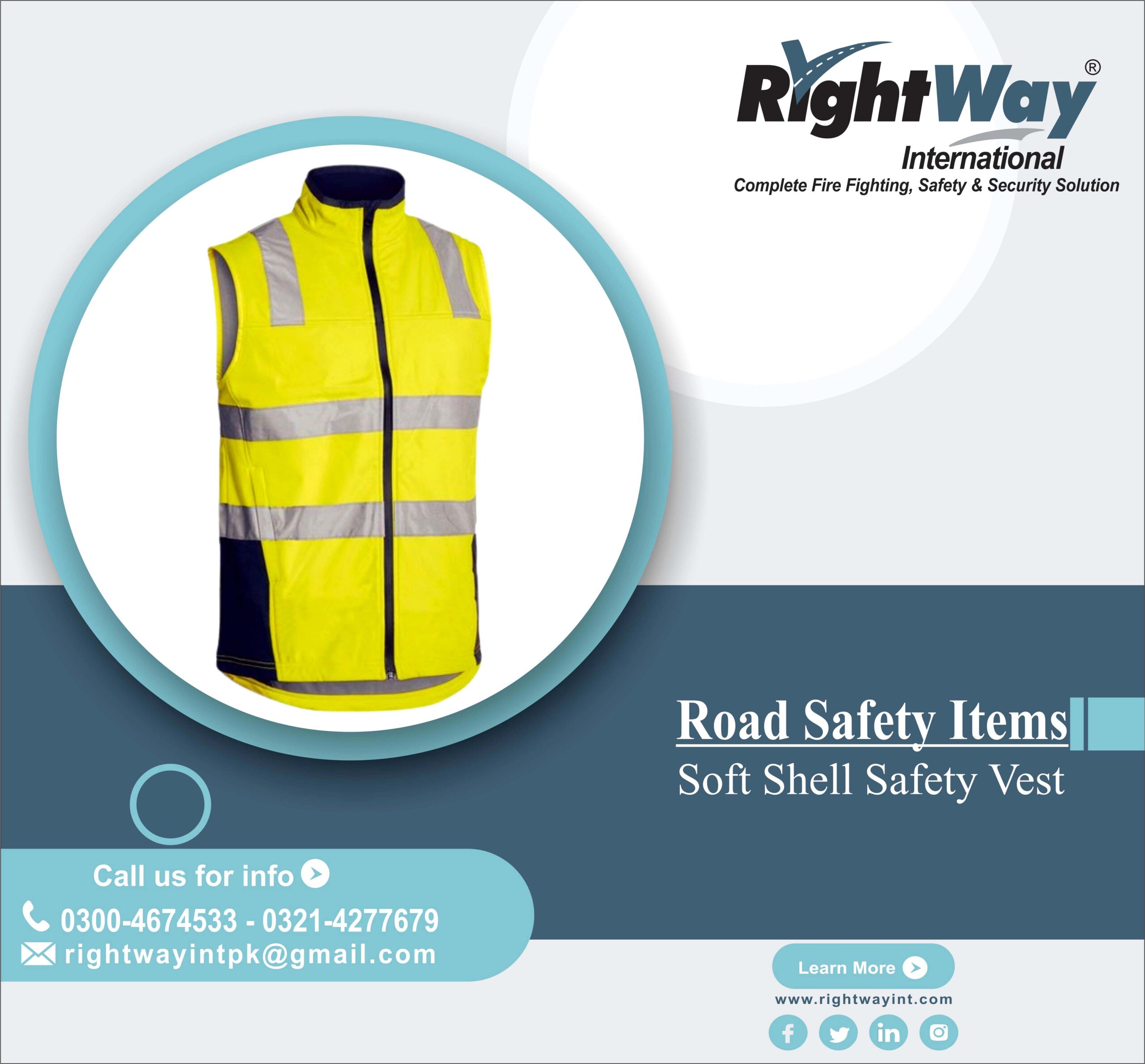 Soft Shell Safety Vest
