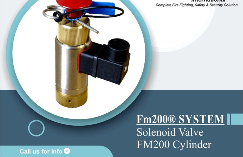 Solenoid Valve FM200 Cylinder