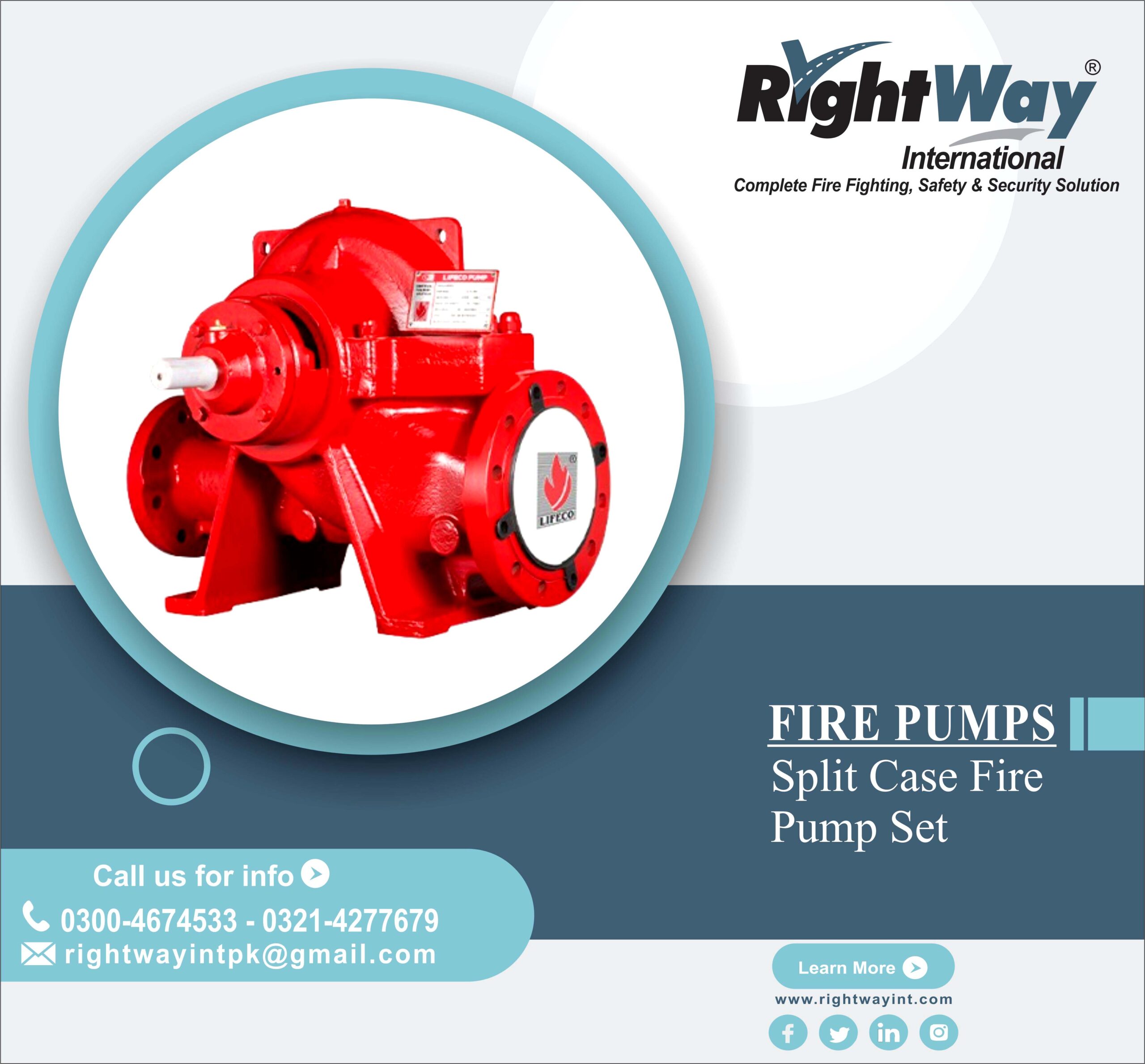 Split Case Fire Pump Set