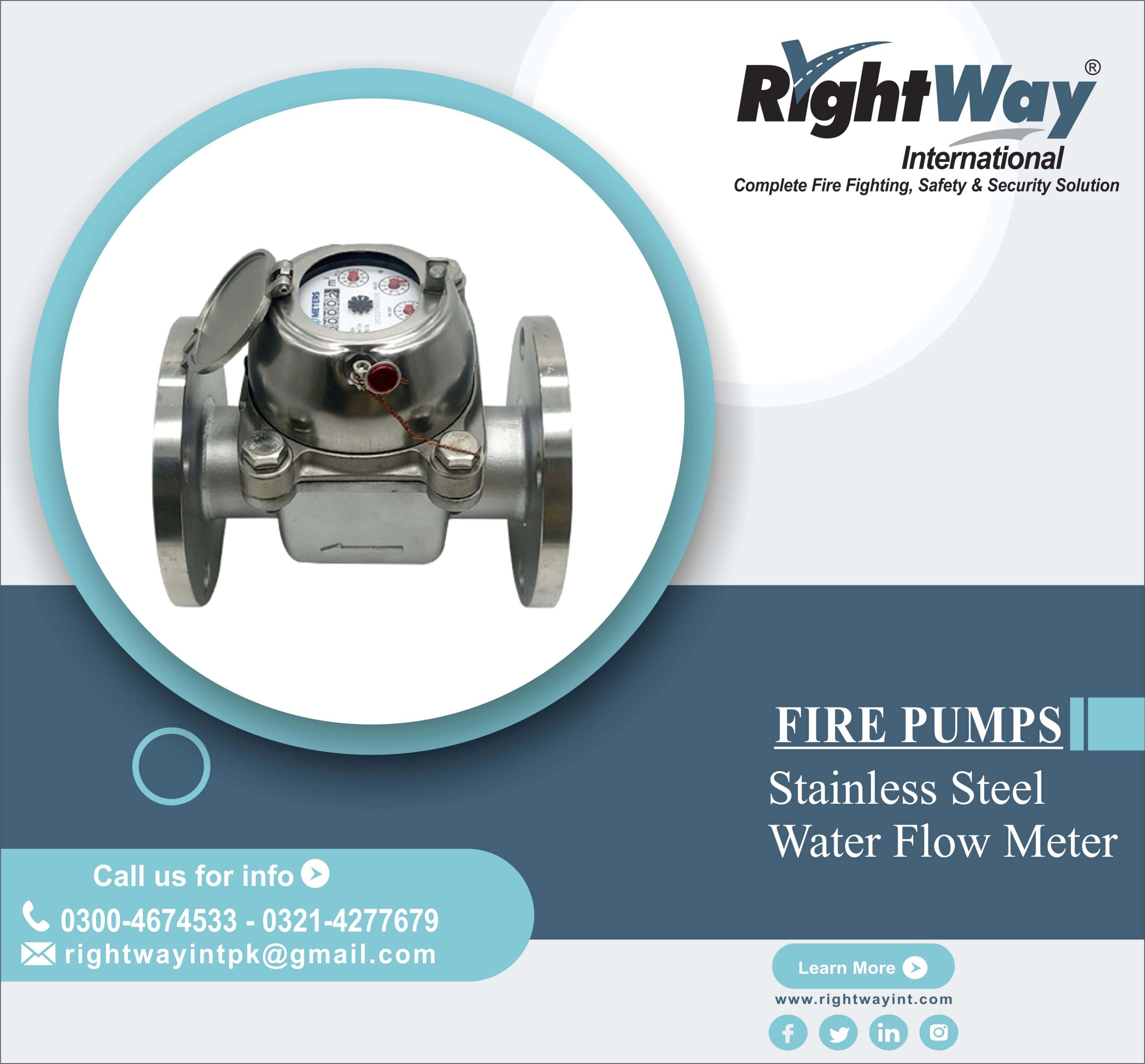 Stainless Steel Water Flow Meter