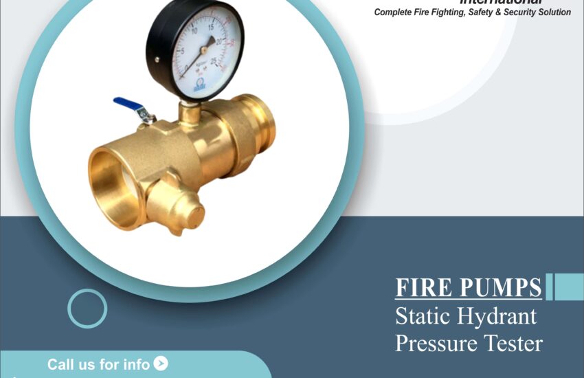 Static Hydrant Pressure Tester