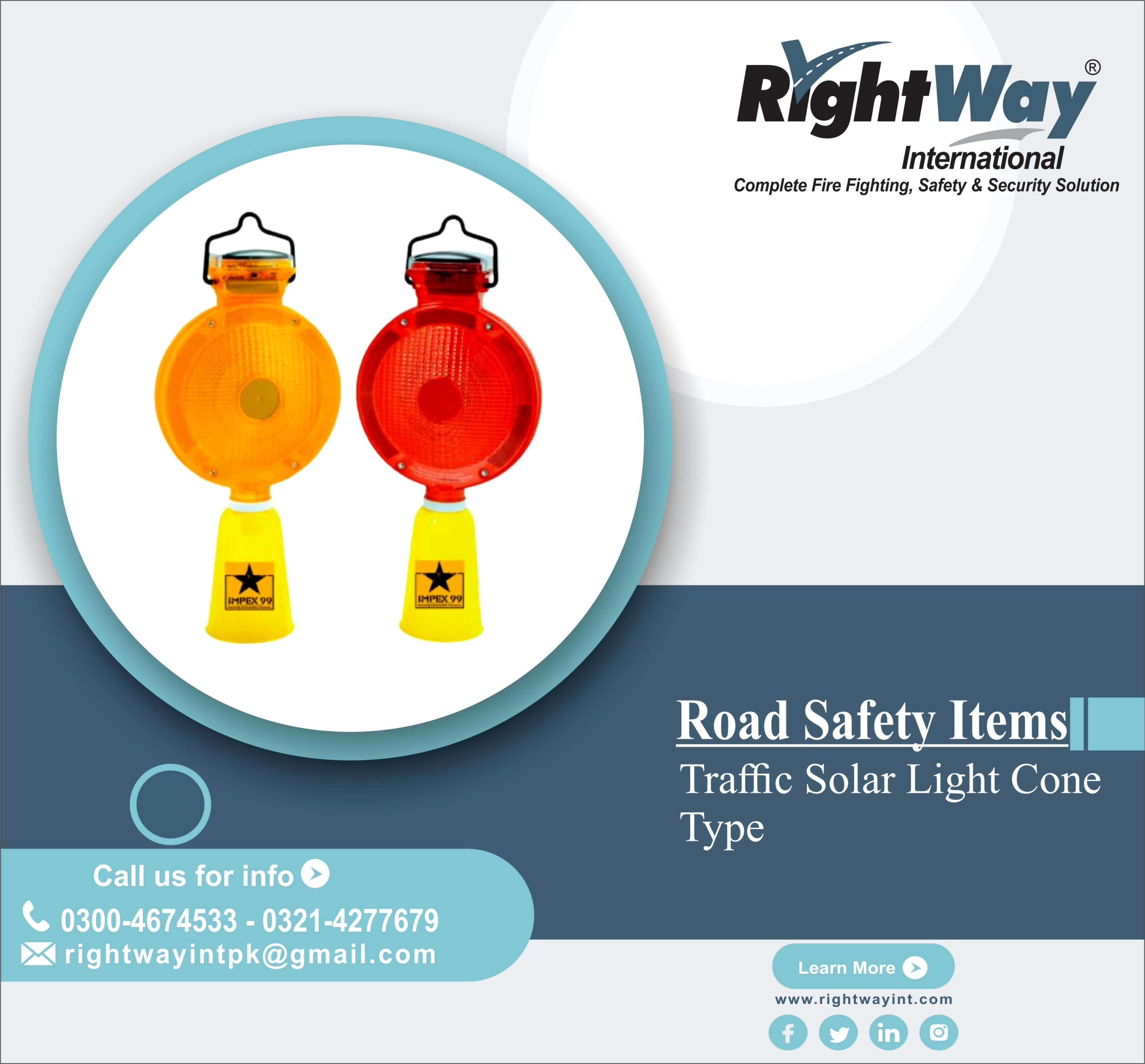 Traffic Solar Light Cone Type