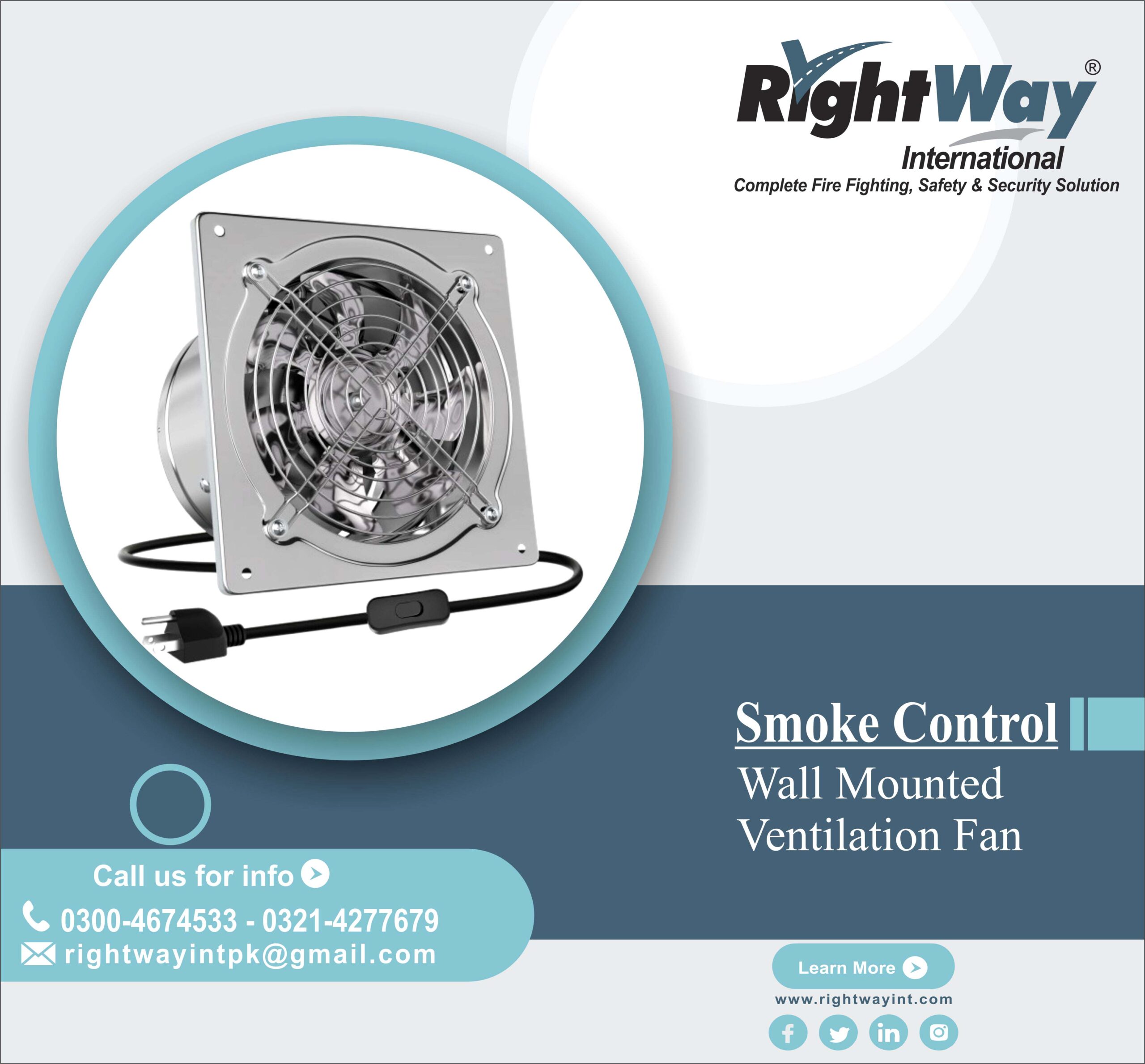 Wall Mounted Ventilation Fan