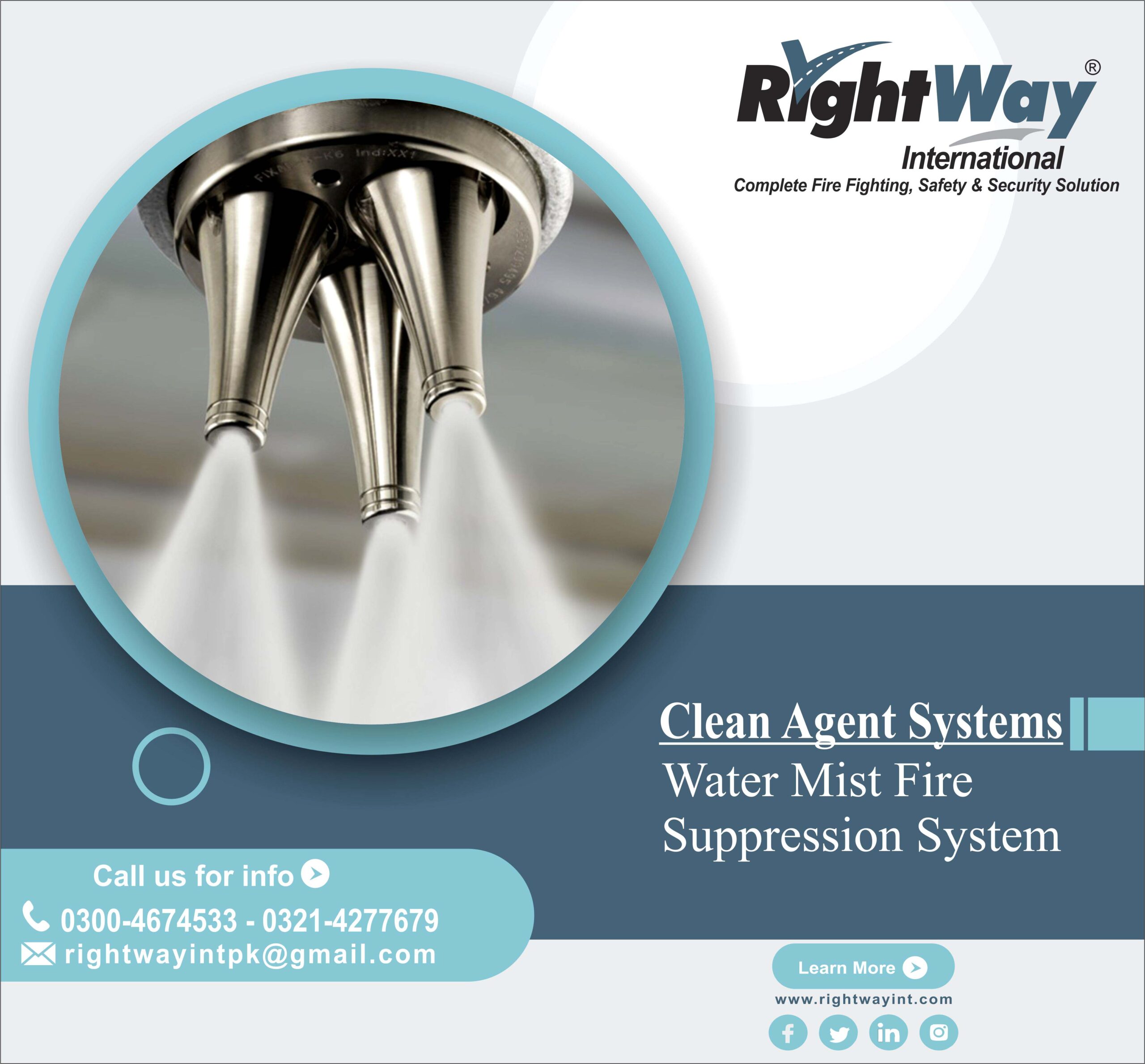 Water Mist Fire Suppression System