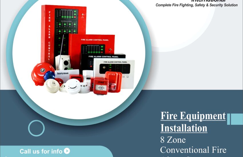 8 Zone Conventional Fire Alarm System
