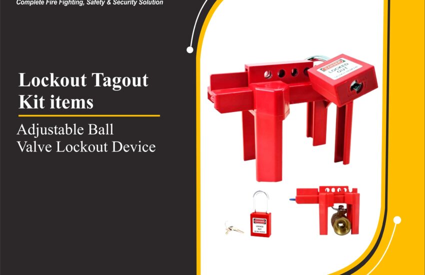 Adjustable Ball Valve Lockout Device