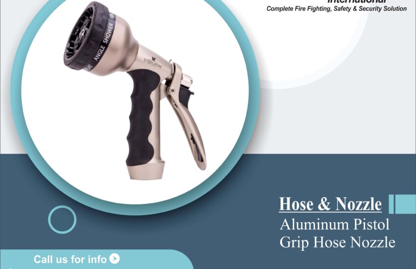 Aluminum Pistol Grip Hose Nozzle