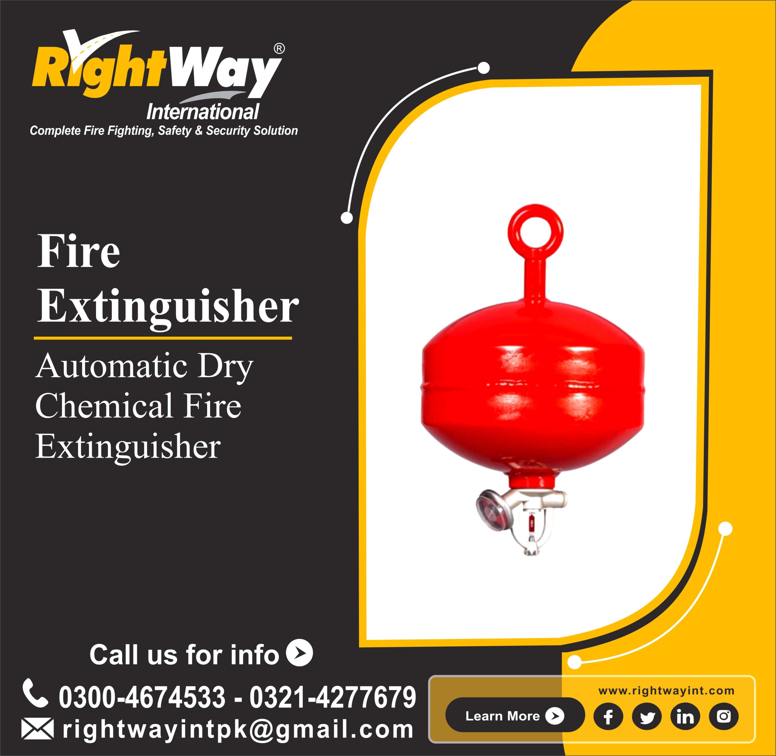 Automatic Dry Chemical Fire Extinguisher