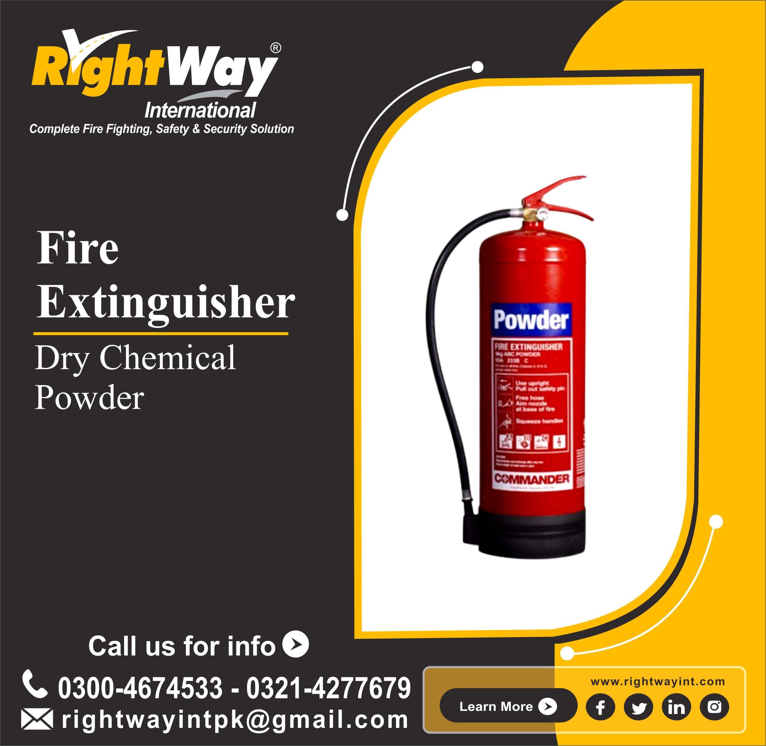How Dry Chemical Powder Fire Extinguishers Work?
